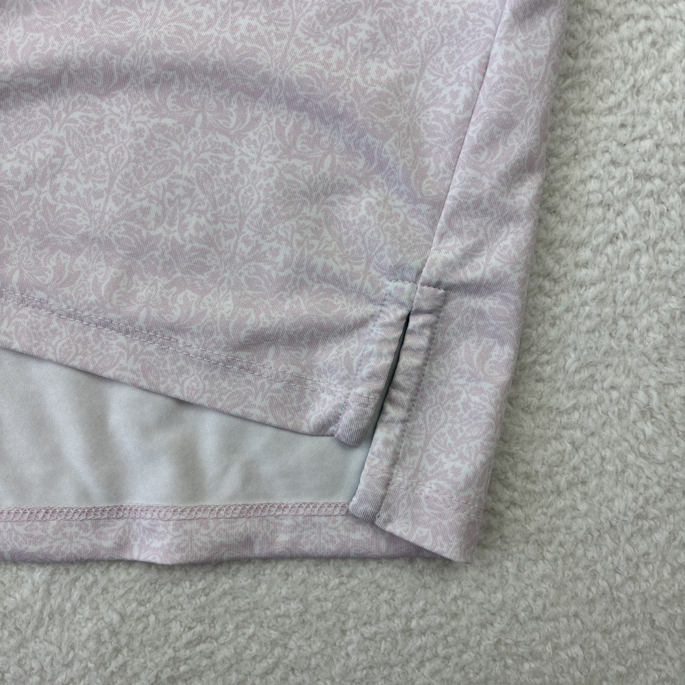 GREYSON Mens Performance‎ Polo Shirt XL Pink AOP Lightweight Golf No Logos EUC - Picture 15 of 15